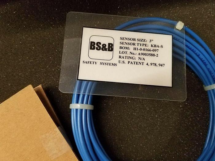 BS&B 3 inch Sensor with 25' Cable EPOM Medical Pharmaceutical