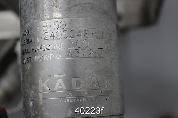 Used Black Clawson Wandel Vibrating Screen #40223