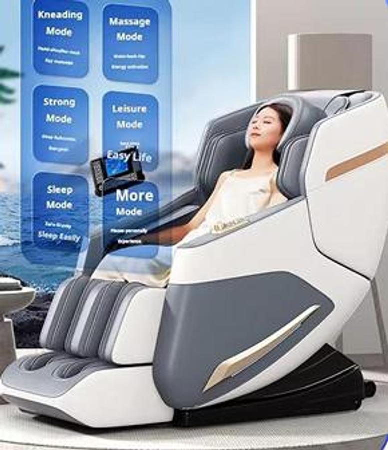 🧘 Silla de Masaje JDSVCT-848A: Terapia Completa con Conectividad y Calidez 🧘