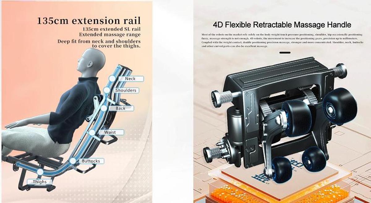 🚀 Sillón de Masaje 4D JDSVCT-L50: La Experiencia de Bienestar Más Completa y Tecnológica 🧘♂️