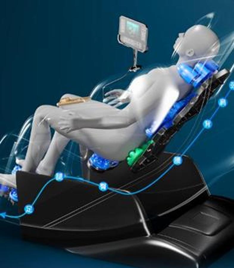 💎 Silla de Masaje JDSVCT-Y69: Lujo y Terapia 4D con Monitoreo de Salud 💎