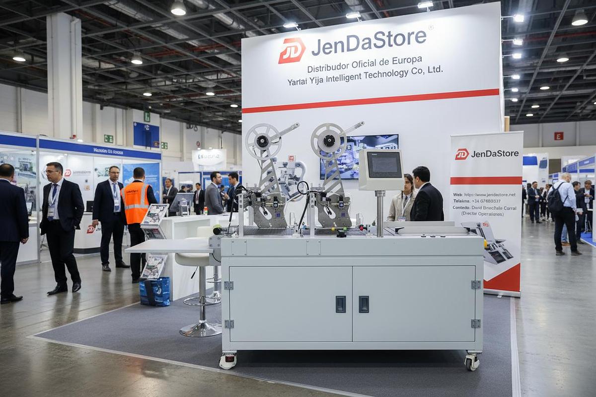 Máquina Semiautomática de Aplicación de Cinta de Doble Cara JDSYJ-510B