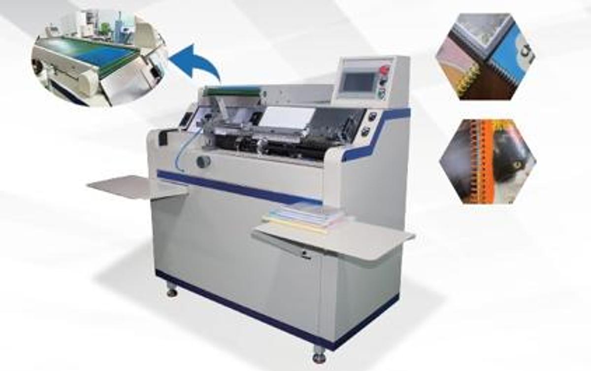 Insertadora Espiral de Plastico JDSHB-350