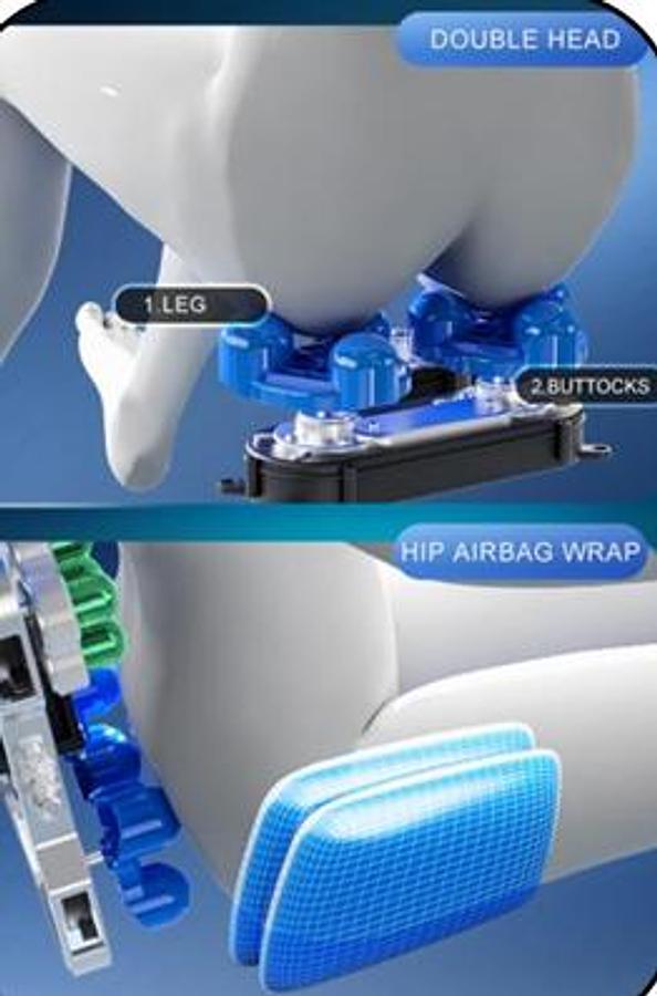 💎 Silla de Masaje JDSVCT-Y69: Lujo y Terapia 4D con Monitoreo de Salud 💎