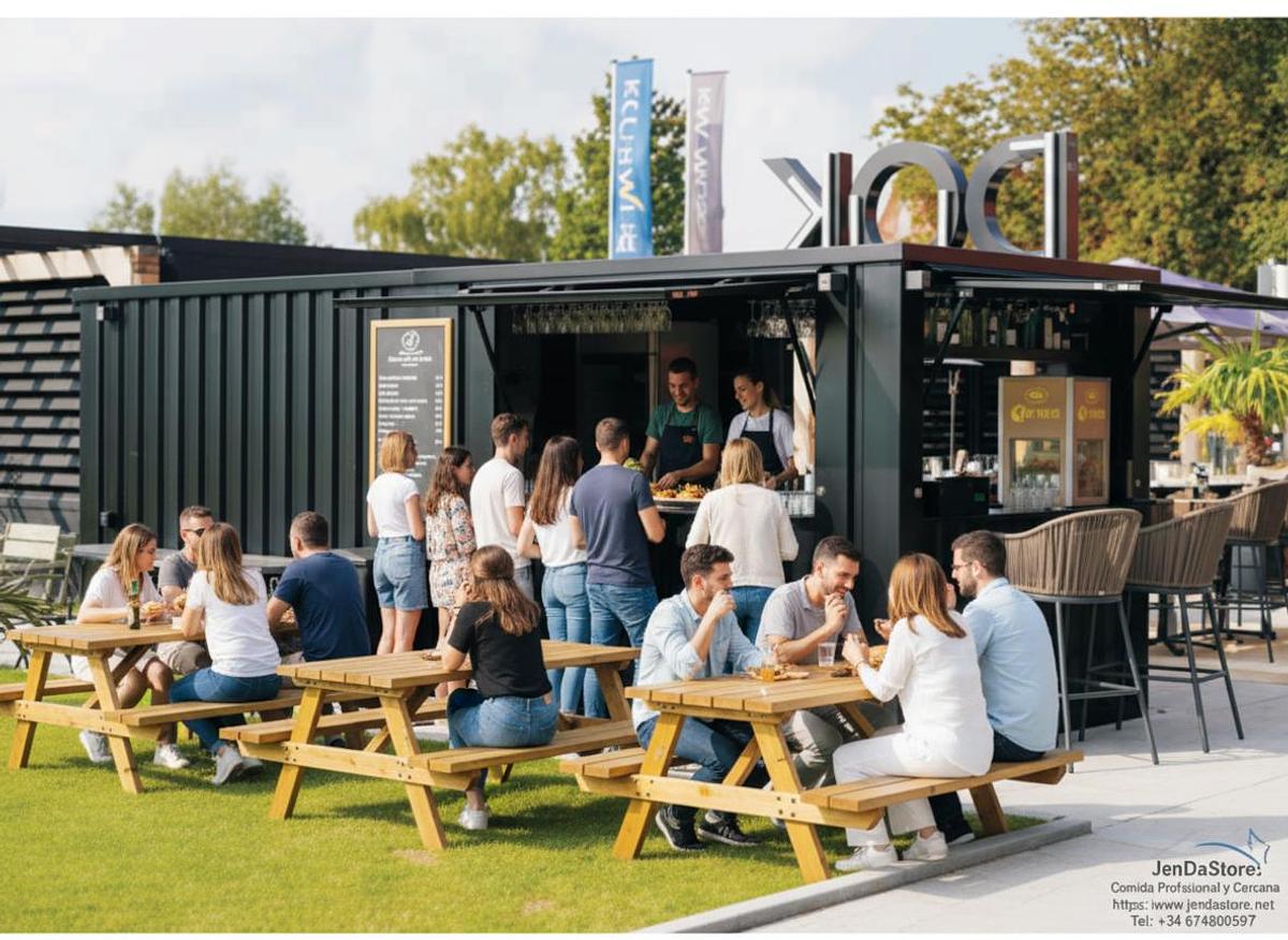 🍹 Bar Contenedor KN-DZ-5 (Estilo Industrial/Contenedor)