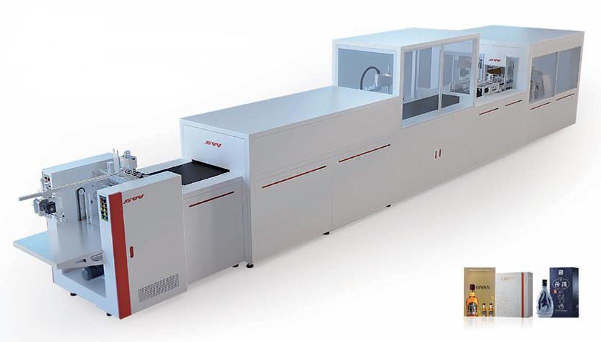 Maquina para embalaje de tapa dura para vino JDS QJH-600Y/600G & JDS QST-400Y