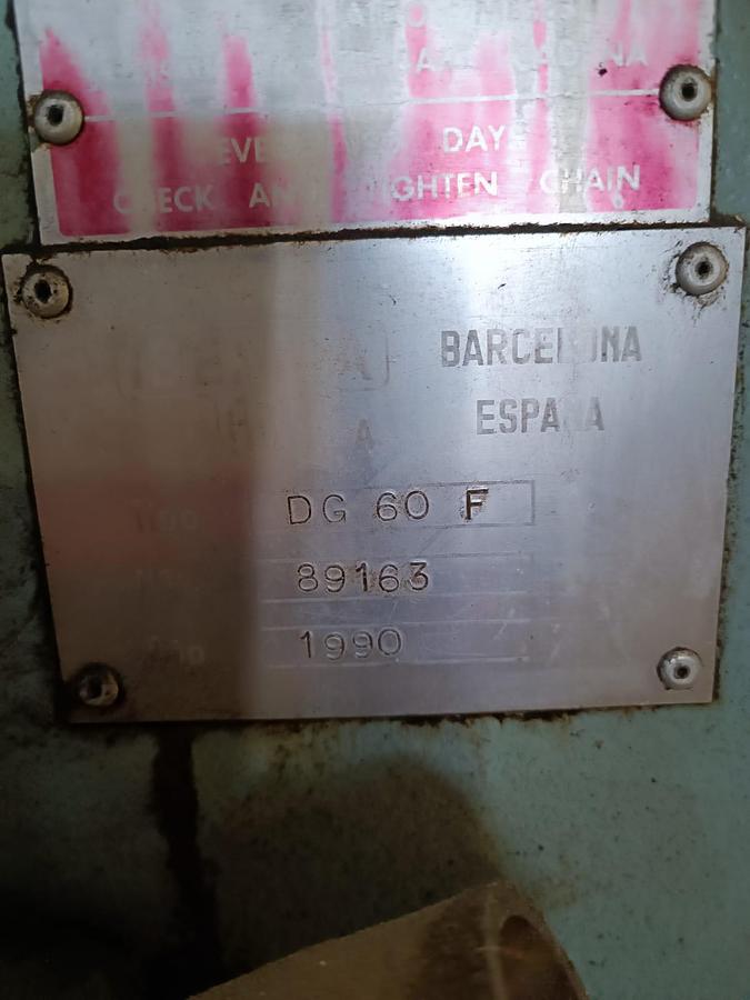 Used Troqueladora Automática Iberica DG 60F
