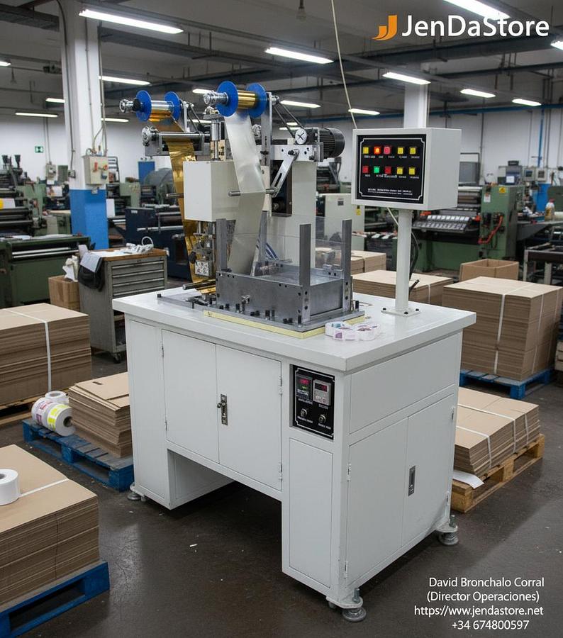 ✨ Máquina Automática de Estampado en Caliente para Lápices JDS TJ-41 ✨