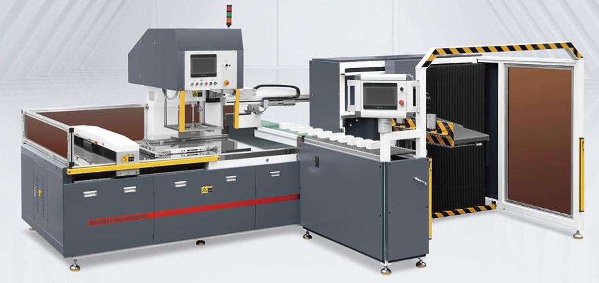 Máquina Automática de Separación, Cabeza Rotatoria, Manipulador y Paletizador: JDSHTQF-920TRP/1080TRP 💎