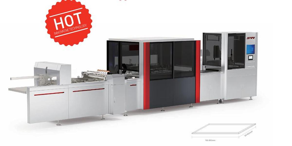 Maquina tapa dura con acabado redondeado JDS QFM 460YR