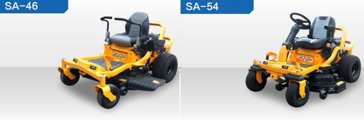 JDS-SA-46: El Cortacésped de Gran Potencia y Agilidad y JDS-SA-54: La Máxima Eficiencia con Triple Cuchilla