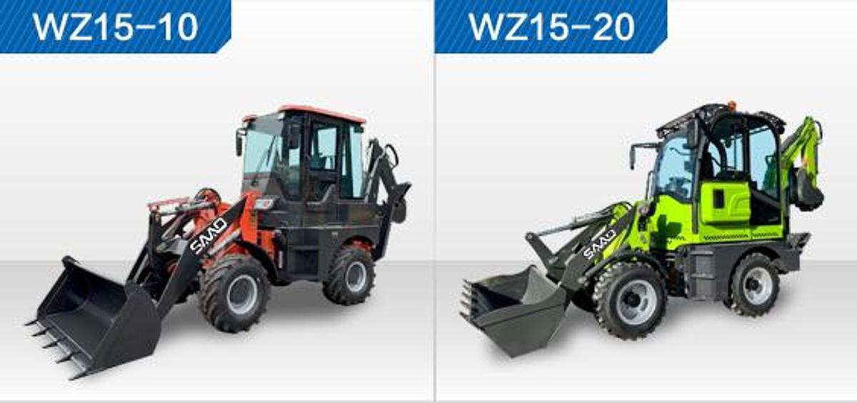 JDS-WZ15-10: Potencia y Confort para la Productividad y JDS-WZ15-20: Versatilidad y Alta Capacidad de Carga Intermedia