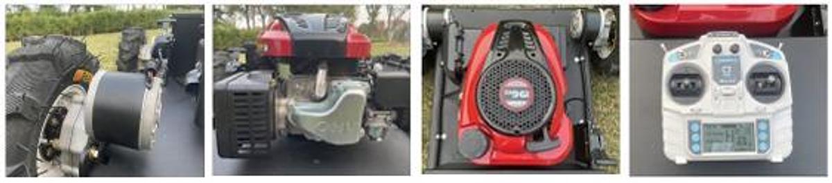 Segadora Desbrozadora 4x4 Híbrida a Control Remoto 🎮🌿