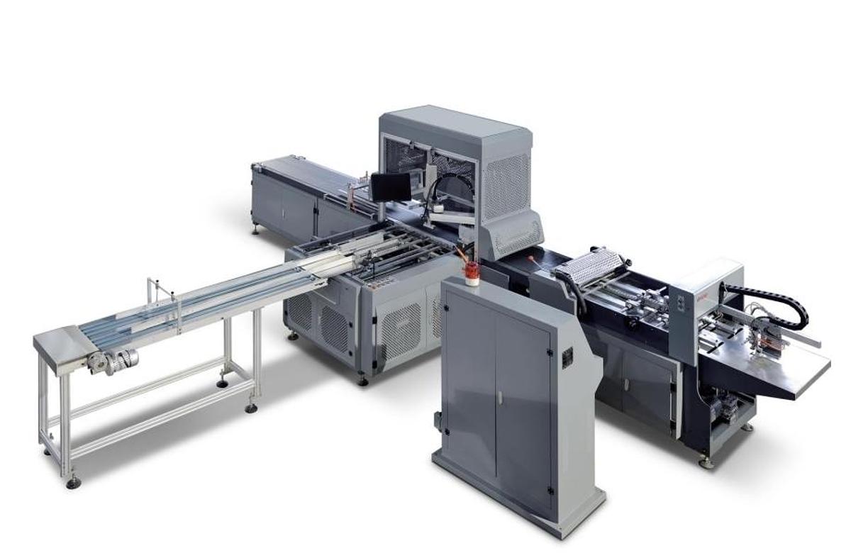 Maquina de Tapa Dura y Cajas 