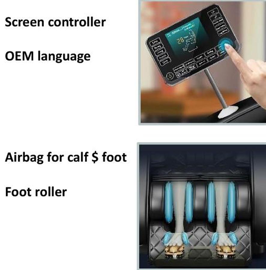 🖤 Silla de Masaje JDSVCT-K12S: Tecnología de Calidez y Relajación en Gravedad Cero 🖤