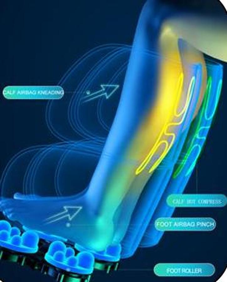 💎 Silla de Masaje JDSVCT-Y69: Lujo y Terapia 4D con Monitoreo de Salud 💎
