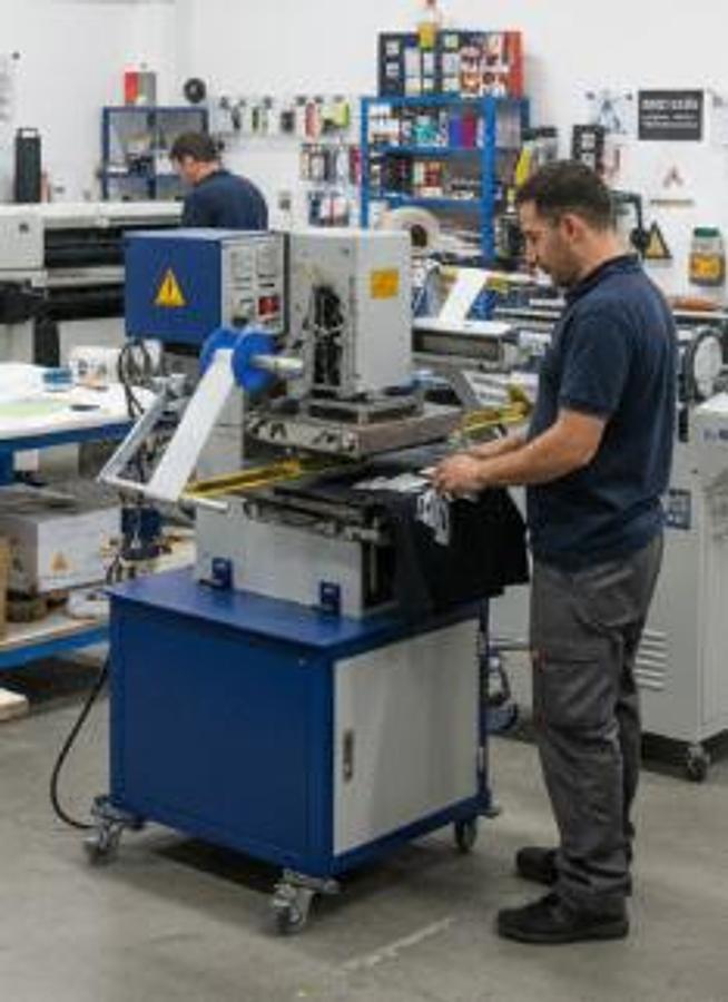 ✨ Máquina Eléctrica de Termoprensado para Superficies Planas JDS TJ-56 ✨