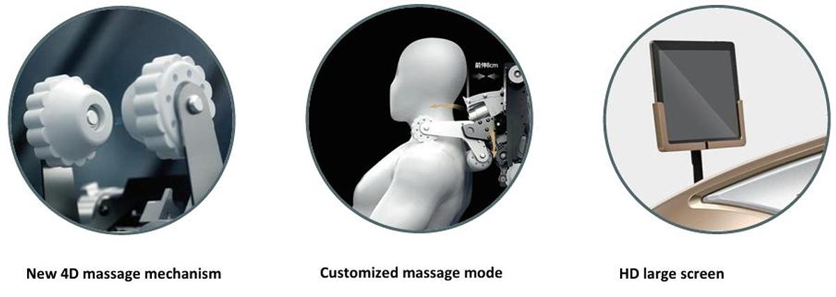 🌟 Silla de Masaje JDSVCT-A08S: Lujo y Precisión 4D con Pista SL de 130 cm 🌟