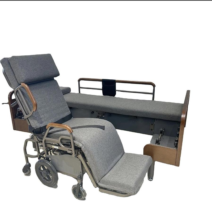 Cama de Lactancia Eléctrica Convertible en Silla de Ruedas