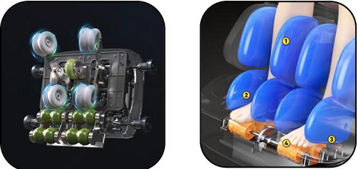 💚 Silla de Masaje JDSVCT-S80: Terapia 3D de Jade y Chequeo de Salud Inteligente 💚