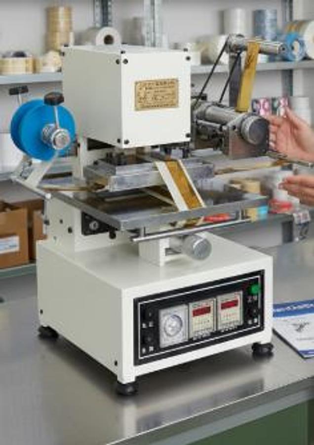 ✨ Mini Máquina Neumática de Estampado en Caliente JDS TJ-74 ✨