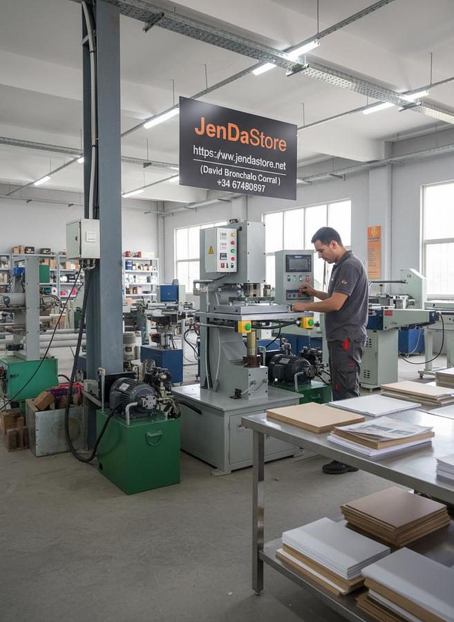 💪 Máquina de Termoimpresión Hidráulica JDS-TJ-63 (40 T) 💪