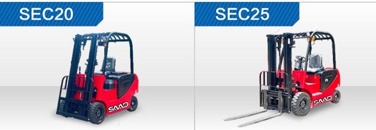 JDS-SEC20: El Montacargas Eléctrico Compacto y Eficiente y JDS-SEC25: Máxima Capacidad de Carga Eléctrica
