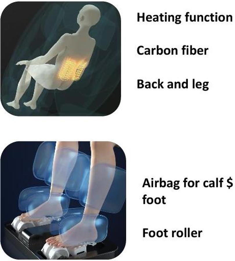 ⚙️ Silla de Masaje JDSVCT-109: Pista SL Extendida y Masaje 3D de Precisión ⚙️