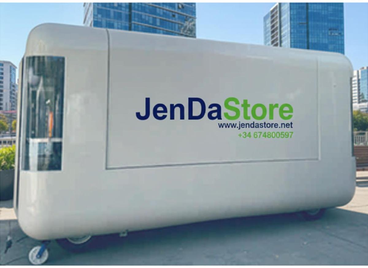 🏙️ Kiosco de Comida KN-DZ-4 (Estilo Fijo/Contenedor)