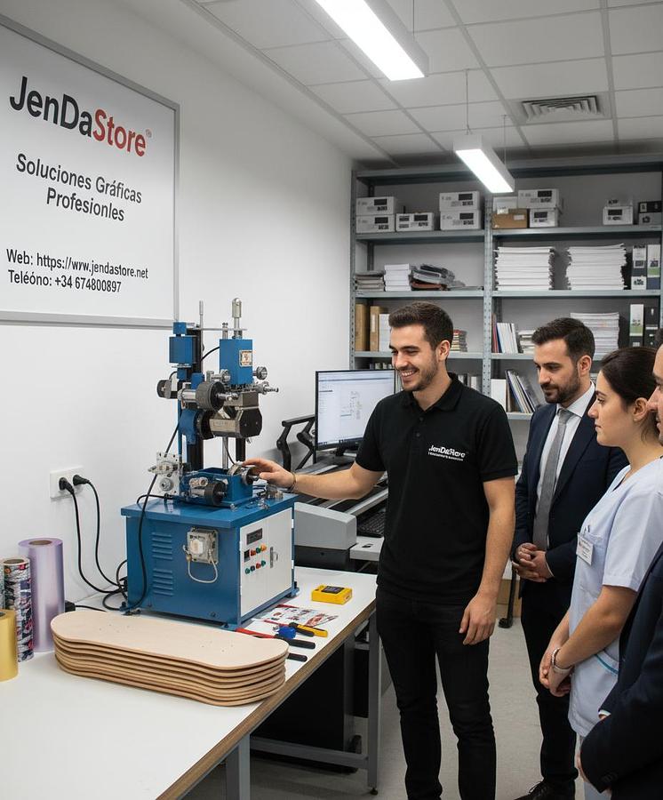 🛹 Máquina de Transferencia de Calor JDS-TJ-13 (Especial para Cilindros) 🛹