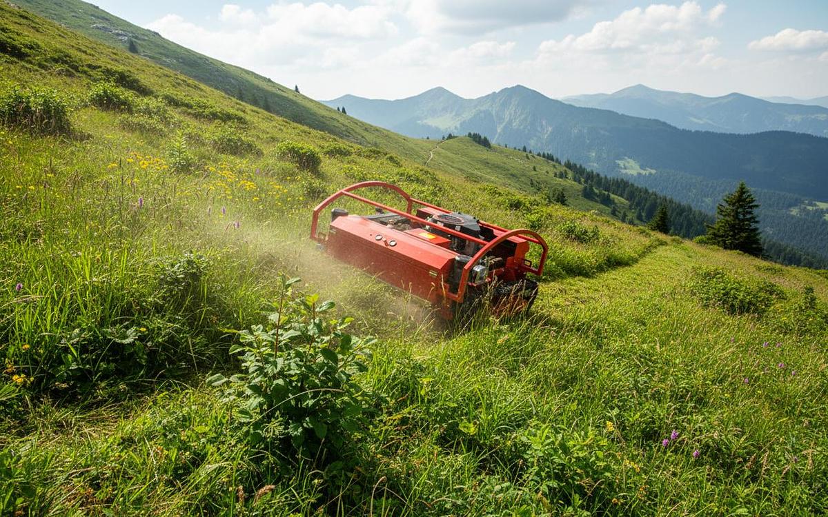 JDSY7-1300 CRAWLER REMOTE CONTROL LAWN MOWER