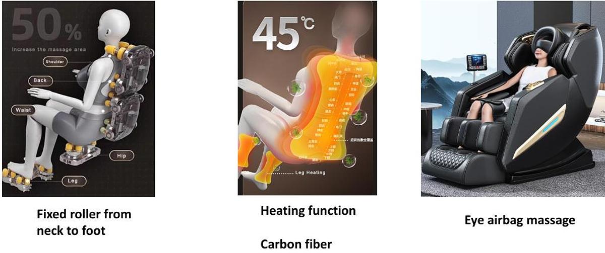 ✨ Silla de Masaje JDSVCT-301: Recuperación Profunda con Diseño Elegante y Calidez ✨