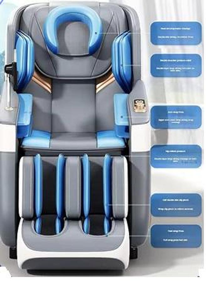 🧘 Silla de Masaje JDSVCT-848A: Terapia Completa con Conectividad y Calidez 🧘