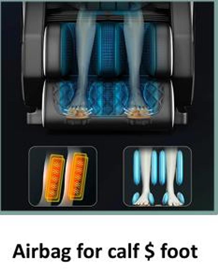💎 Silla de Masaje JDSVCT-K13S: Confort Inteligente y Masaje Terapéutico Completo 💎