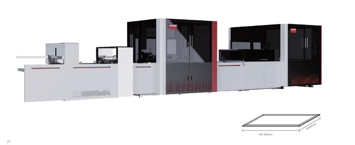 Maquina tapa dura contracolado JDS QFM460YB / JDS QFM600YB