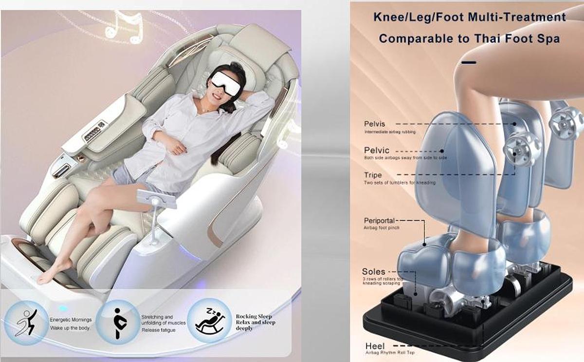 🚀 Sillón de Masaje 4D JDSVCT-L50: La Experiencia de Bienestar Más Completa y Tecnológica 🧘♂️