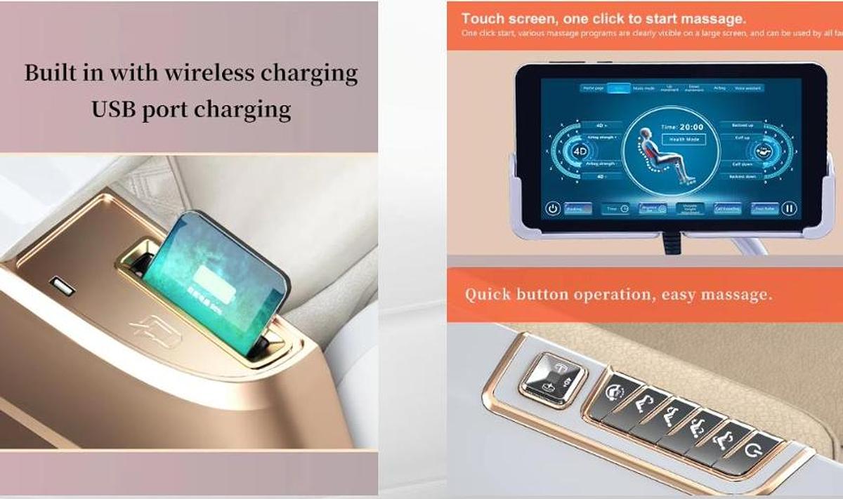 ✨ Sillón de Masaje Doble Movimiento JDSVCT-L50S: Terapia Dual para el Máximo Bienestar 👑