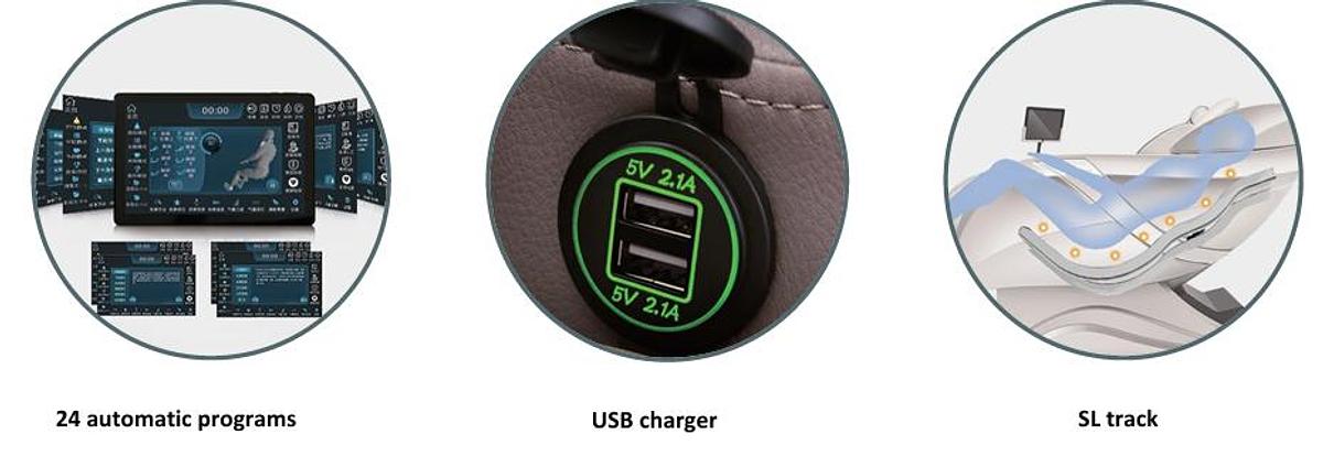 🌟 Silla de Masaje JDSVCT-A08S: Lujo y Precisión 4D con Pista SL de 130 cm 🌟