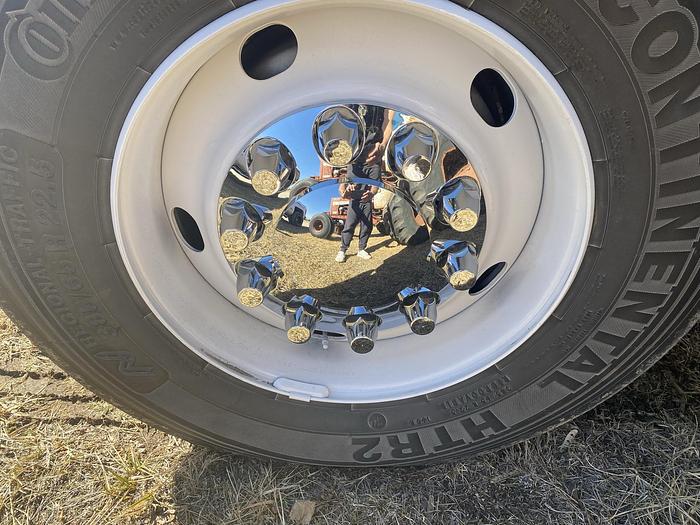 Used 2006 Sterling Flatbed Hiab Crane Truck