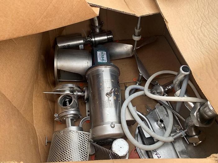 Used Tank, 20,000 Gallon, S/st, Agit, CE Howard, Silo #C744333