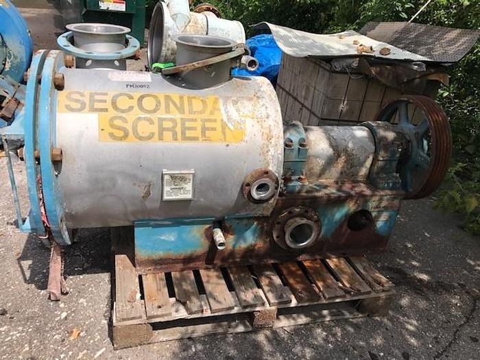 Used FIBERPREP MDL CH5 PRESSURE SCREEN S/S NO BASKET