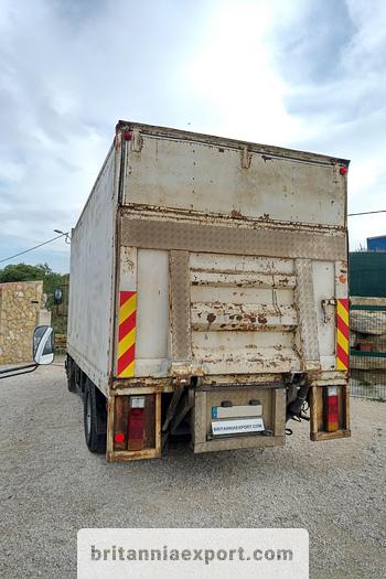 Used 1986 VOLVO FL613 13 ton box lorry.