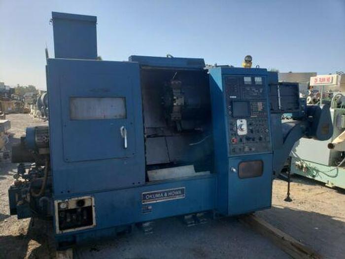 Okuma Howa ACT-4 CNC Lathe With Fanuc 6 control AS IS