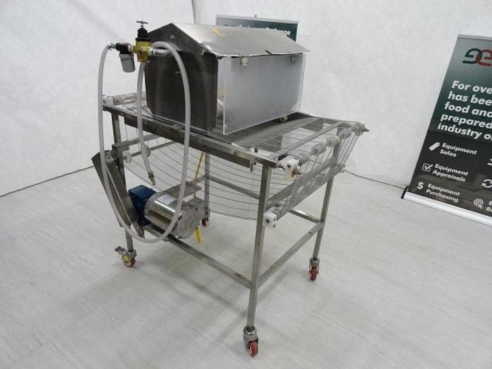 Used Custom Glazing Station, 24" wide