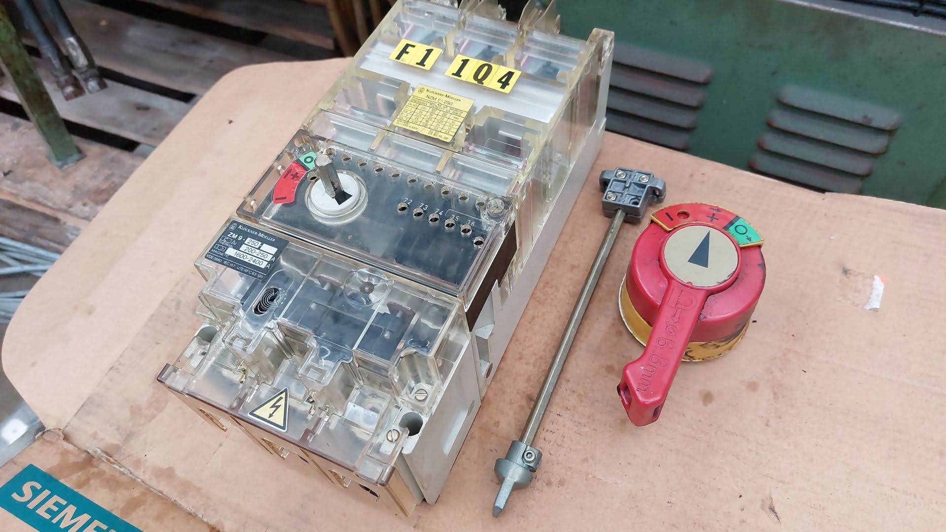 Used Klockner moeller Klöckner Möller NZM 9 250 ZM9 250A