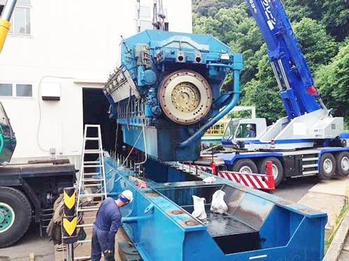 Used 7.29 MW 2001 Used Wartsila W18V32 Diesel Generator