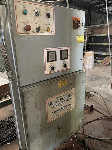 Used 2002 TINKER OMEGA TOM-350 NO BAKE SYSTEM