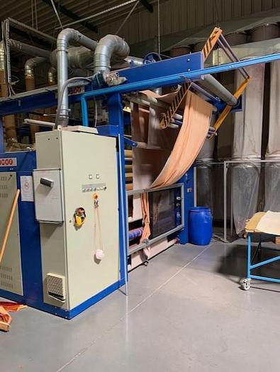 Used Velvet Shearing line COMET w.w. 1800 year 2000