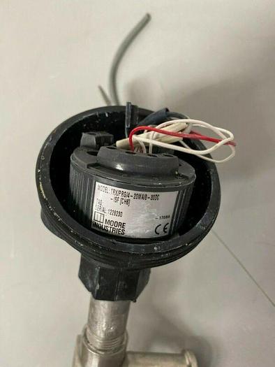 Used Moore Industries TRX/PRG/4-20MA/8-30DC Temperature Transmitter w/ Enclosure
