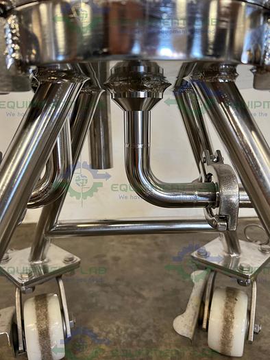 Used Cuno 8ZPB Stainless Steel Lenticular Filter Housing 150 PSI @ 300 °F